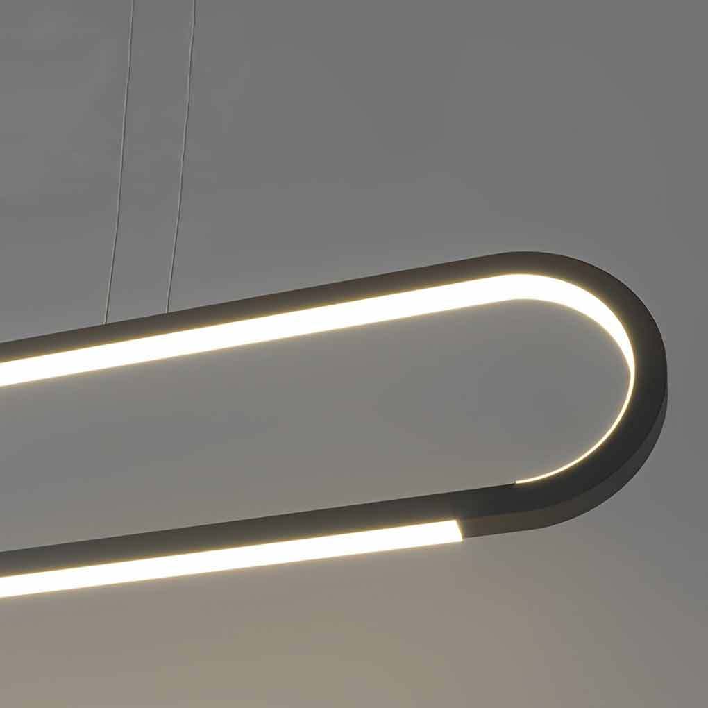 Minimalist Strip Dimmable LED Modern Chandelier