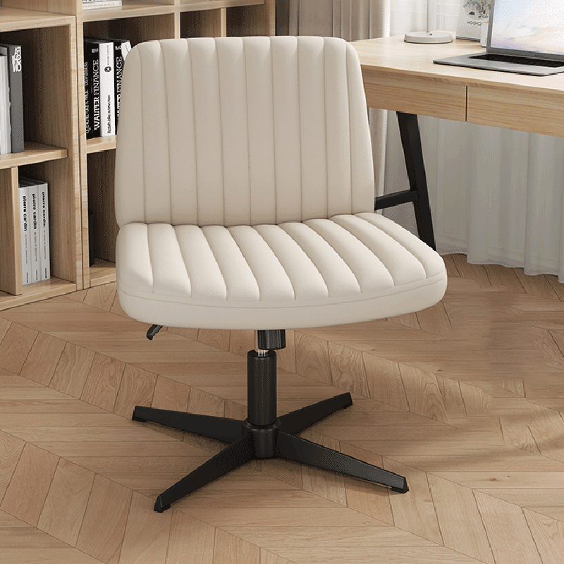 Minimalist Iron Leather Chair