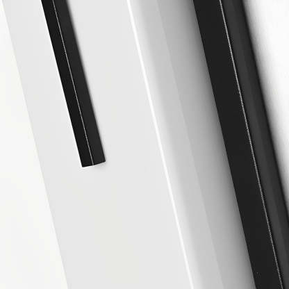 Creative Rectangular LED Waterproof Black Modern Outdoor Wall Lamp-Lighom