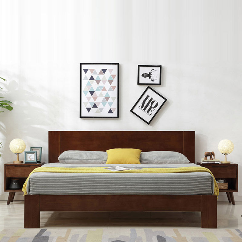 Scandinavian Solid Wood 1-Drawer Nightstand