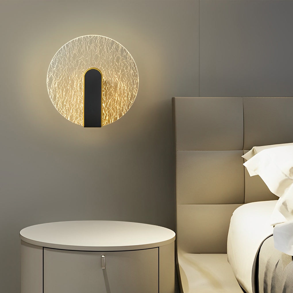 Minimalist Round Modern LED Bedside Wall Lamp