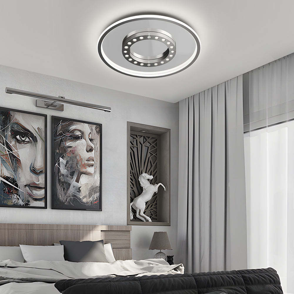 Square LED Anti-Glare Dimmable Modern Ceiling Light