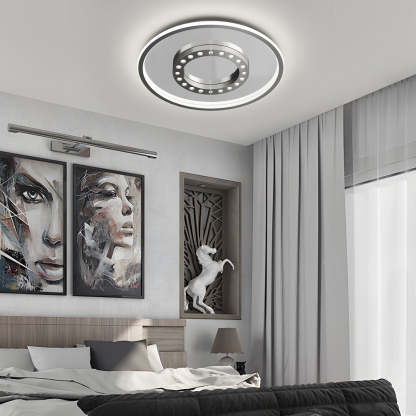 Square LED Anti-Glare Dimmable Modern Ceiling Light