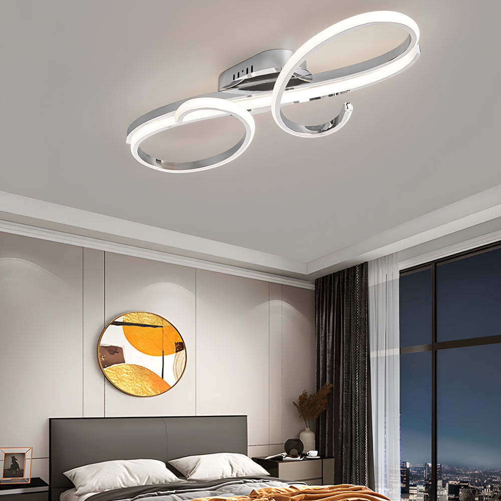 Musical Symbol Aluminum LED Ceiling Light