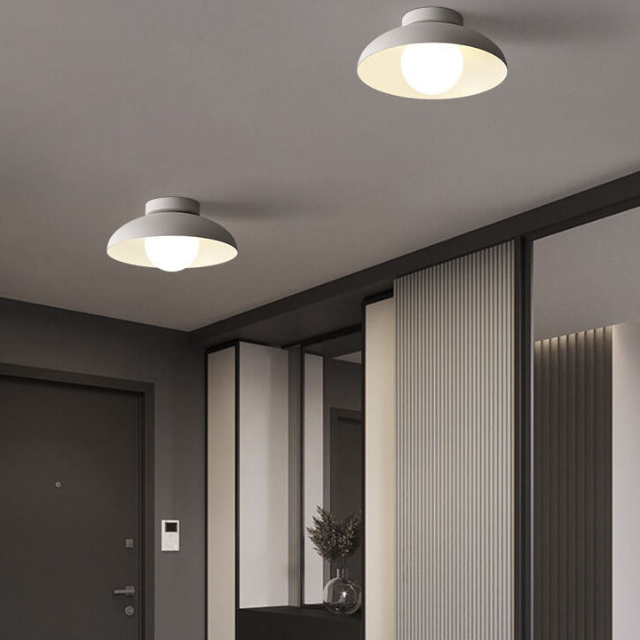 Japanese Wabi-Sabi Iron Glass Ceiling Light