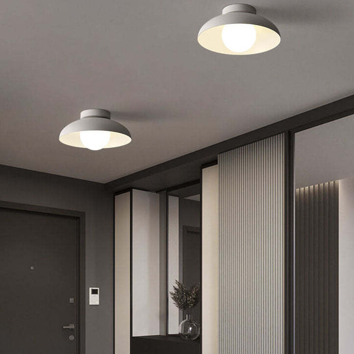 Japanese Wabi-Sabi Iron Glass Ceiling Light