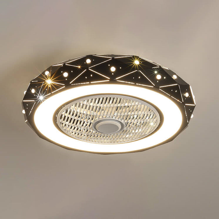 Nordic Minimalist Grid Shade Flush Mount Ceiling