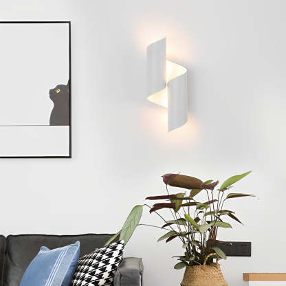 2pcs Symmetrical Creative Up And Down Lighting Modern Wall Light Fixture-Lighom