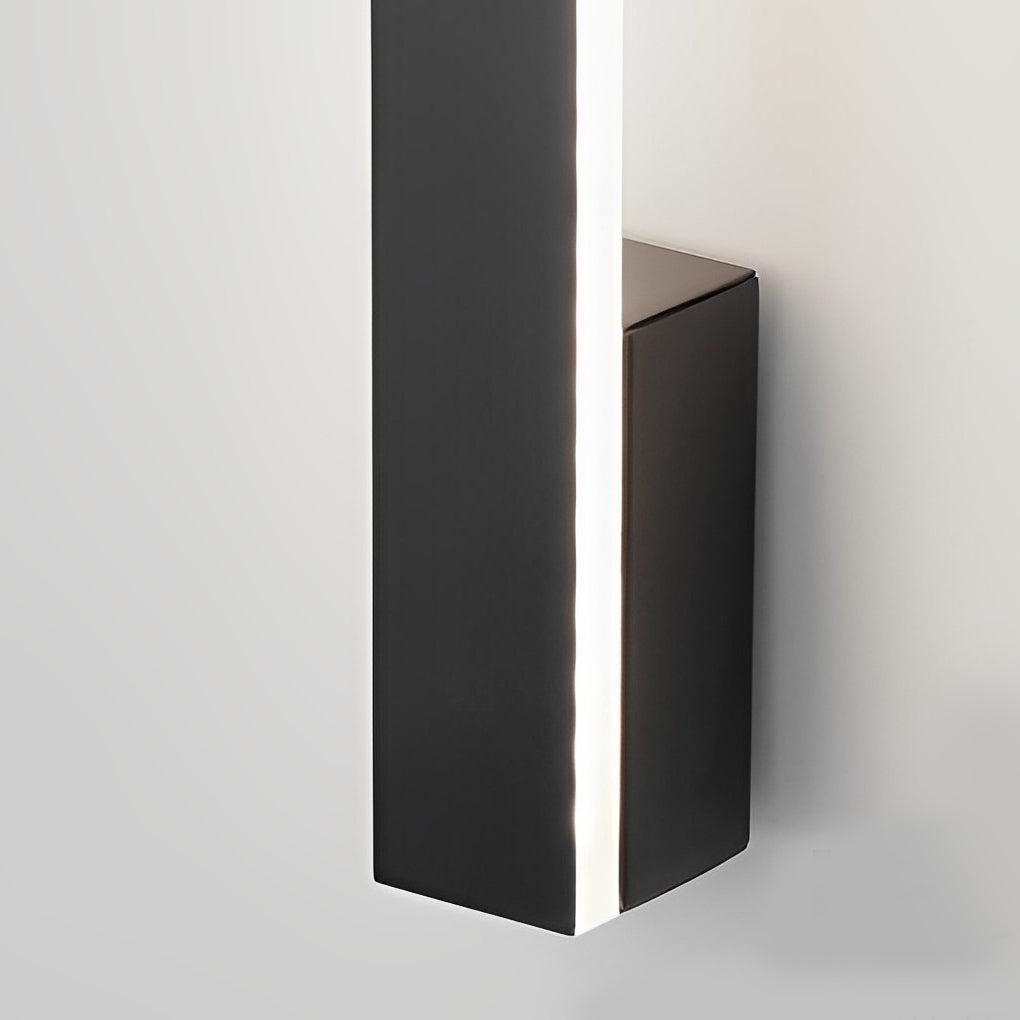 Long Strip Minimalist Three Step Dimming LED Copper Modern Wall Lamp-Lighom