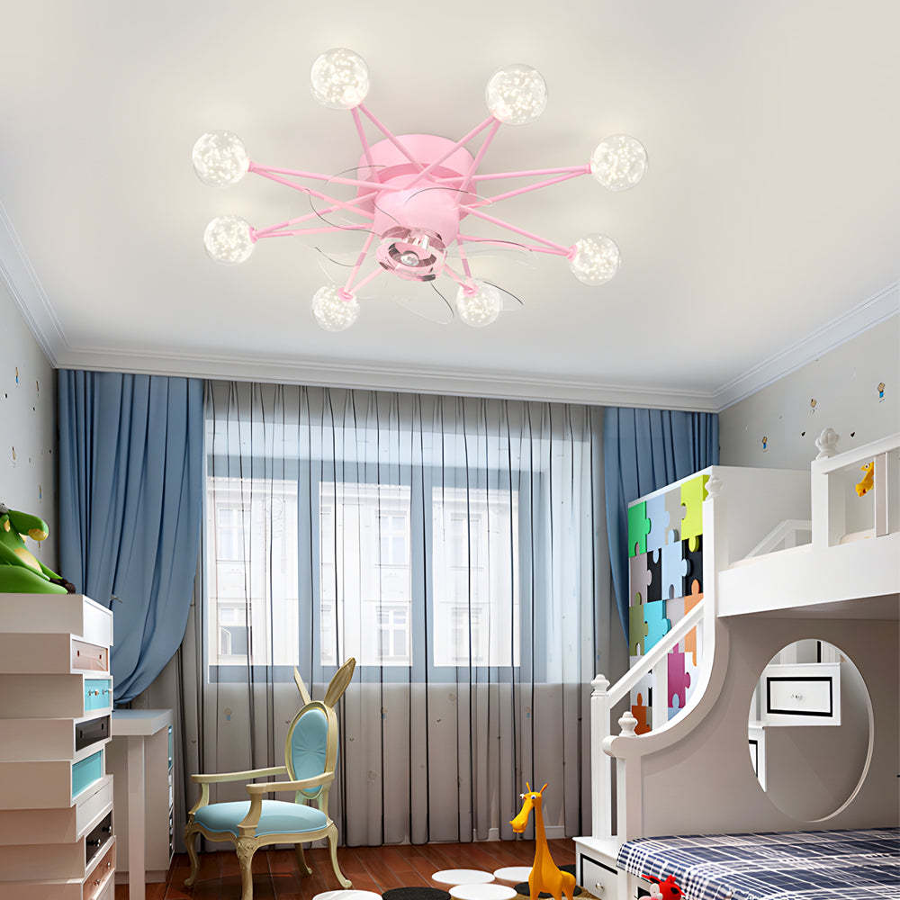 Star Ball 3-Step Modern Fan