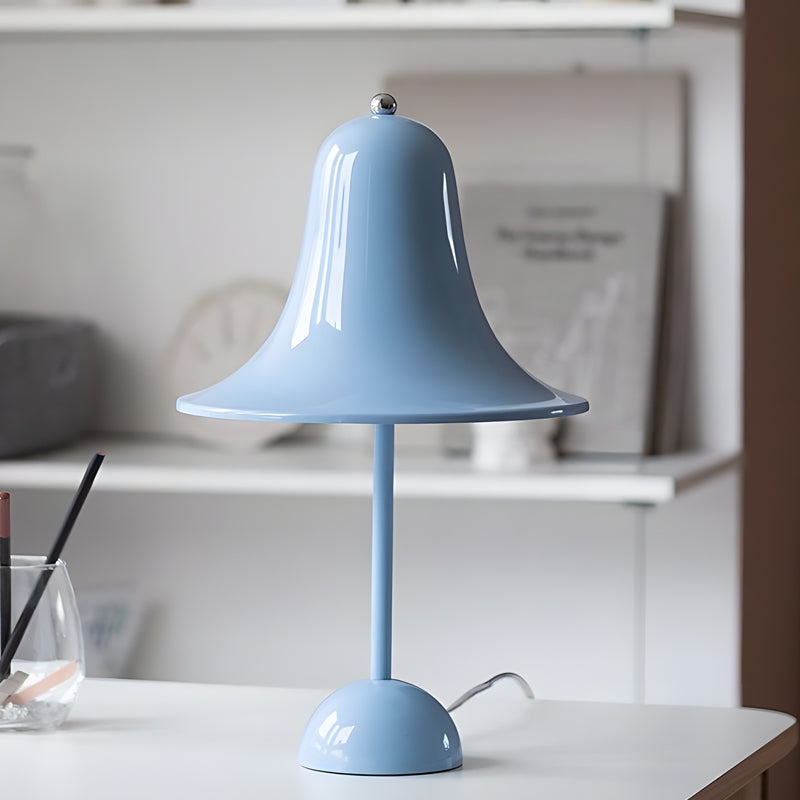 Polished Iron LED Nordic Portable Hat Table Lamp-Lighom