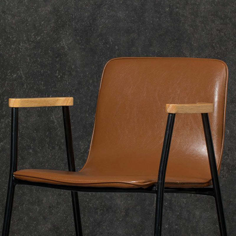 Faux Leather Upholstered Dining Chair