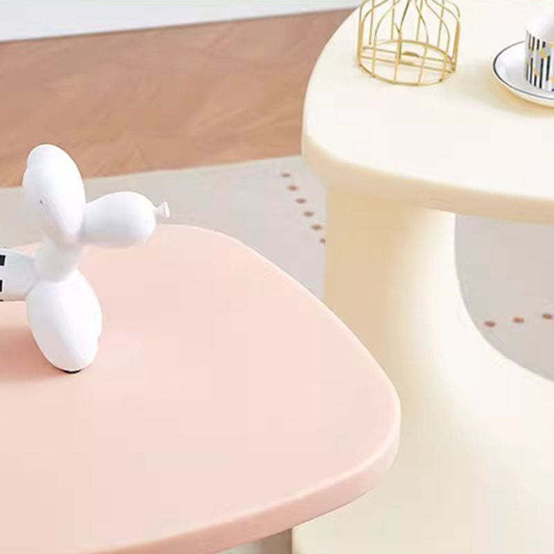 Minimalist C-Shape Acrylic Coffee Table