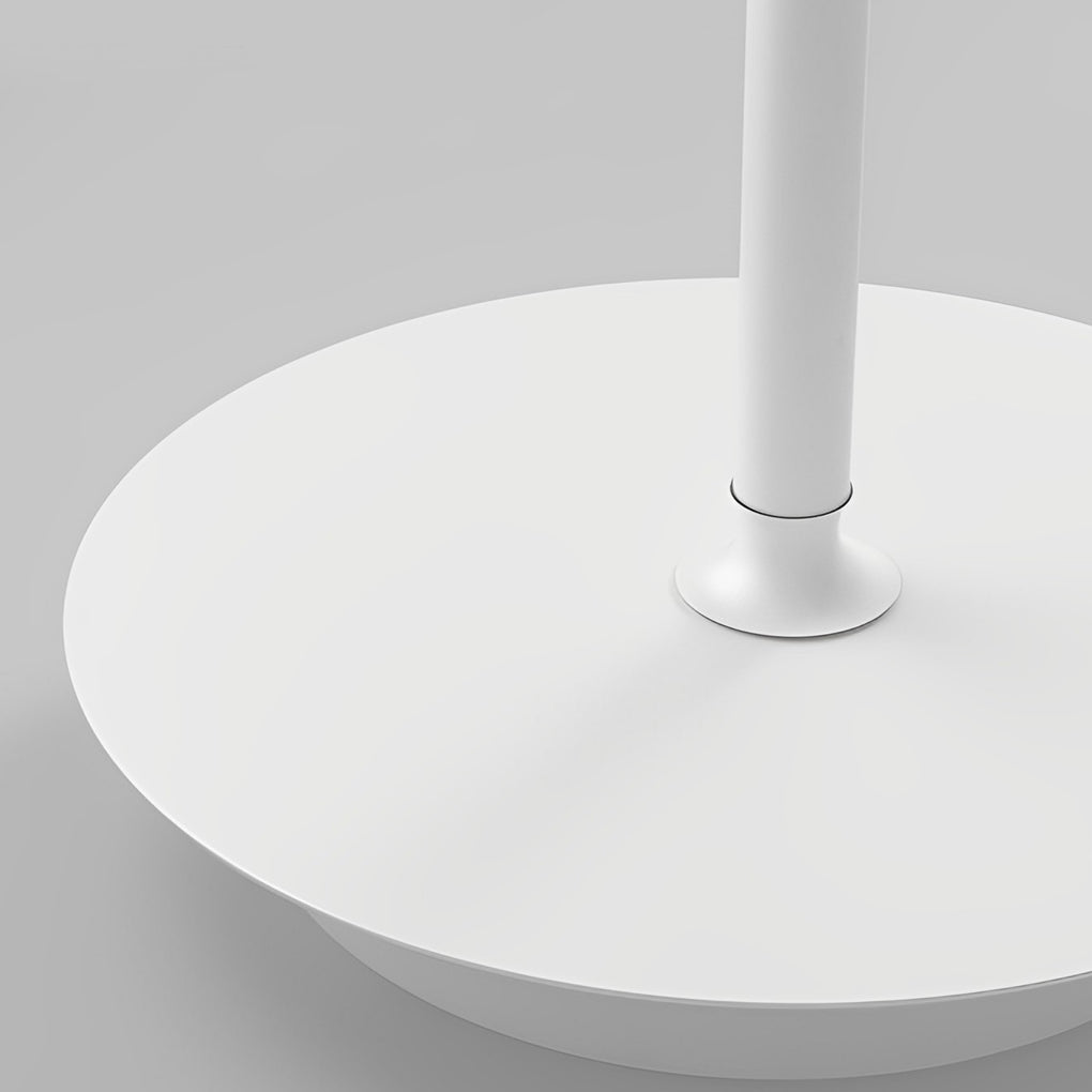 Circular Mute LED Stepless White Modern Ceiling Fan