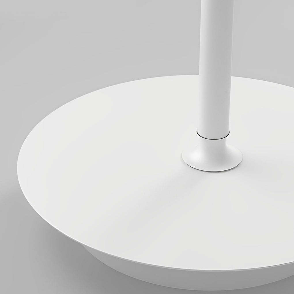 Circular Mute LED Stepless White Modern Ceiling Fan