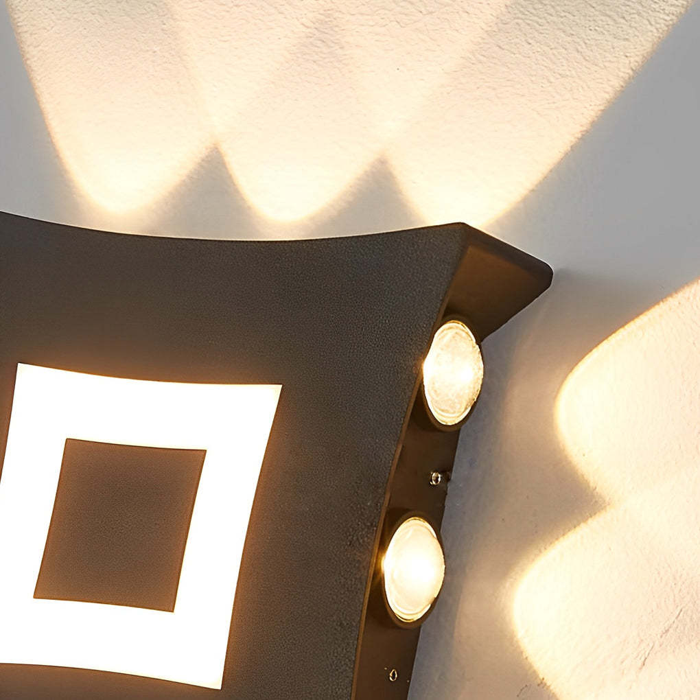 Four Way Wall Light Facade Light Outdoor LED 8W 4W 19W 6W Waterproof-Lighom