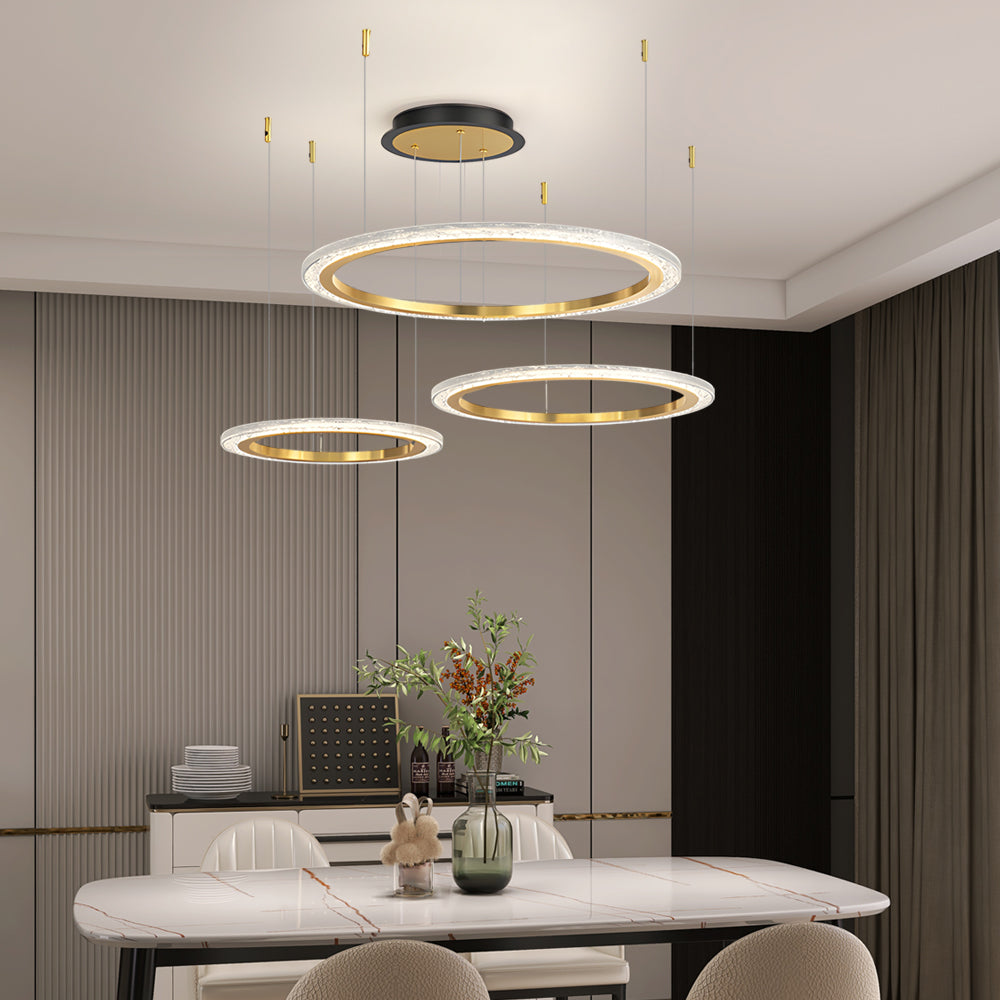Circular Ring Dimmable Nordic Ceiling Light