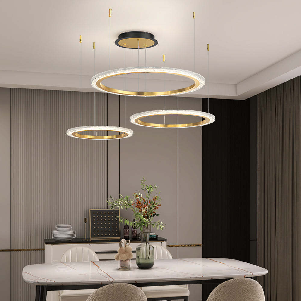 Circular Ring Dimmable Nordic Ceiling Light