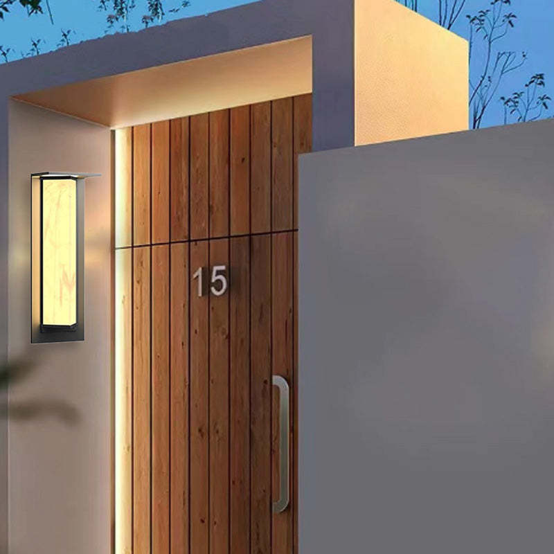 Modern Solar Stainless Steel Glass Prism Wall Sconce
