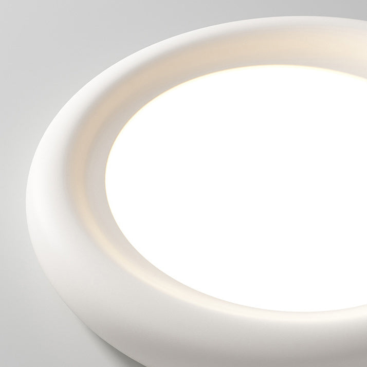 Minimalist Apple Shape LED Flush Mount Light