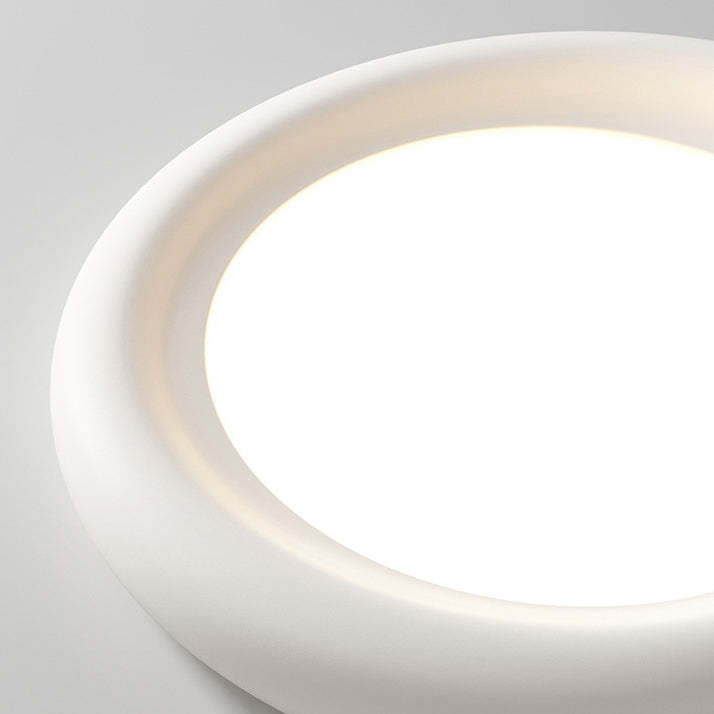 Minimalist Apple Shape LED Flush Mount Light