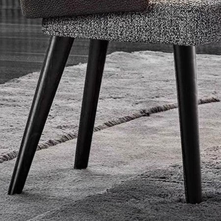 Modern Luxury Ring Back Leather Ash Dining Chair