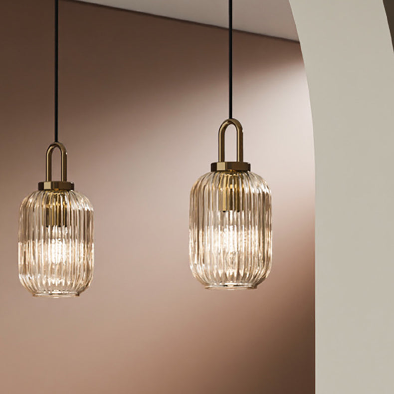 Lighom nordic stainless white pendant lighting in steel — Transparent / 220V-240V (UK/AU)