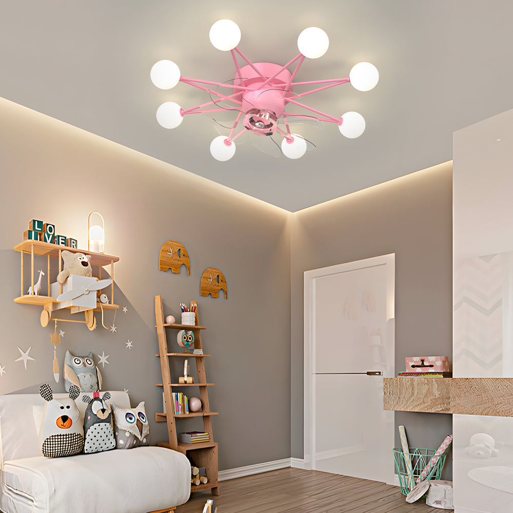Star Ball 3-Step Modern Fan