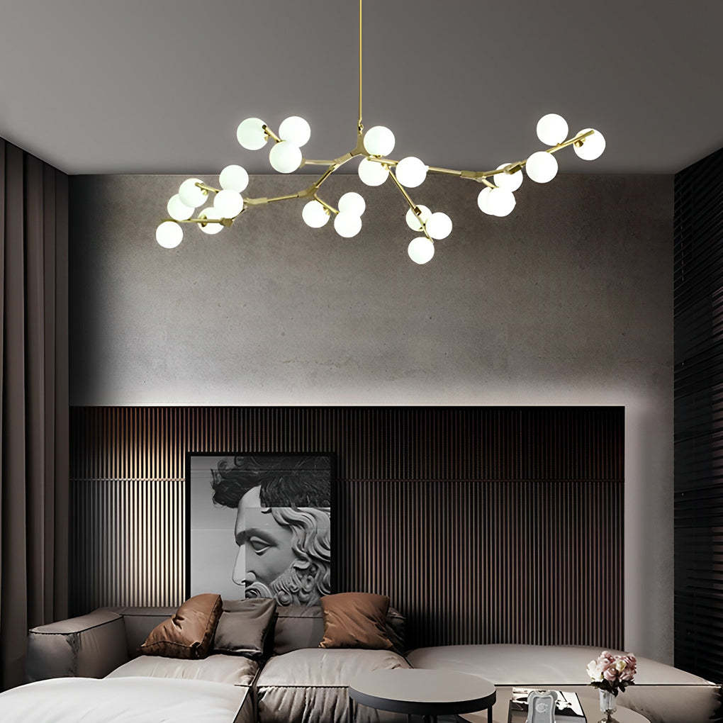 Nordic Minimalist Cluster Black and Gold