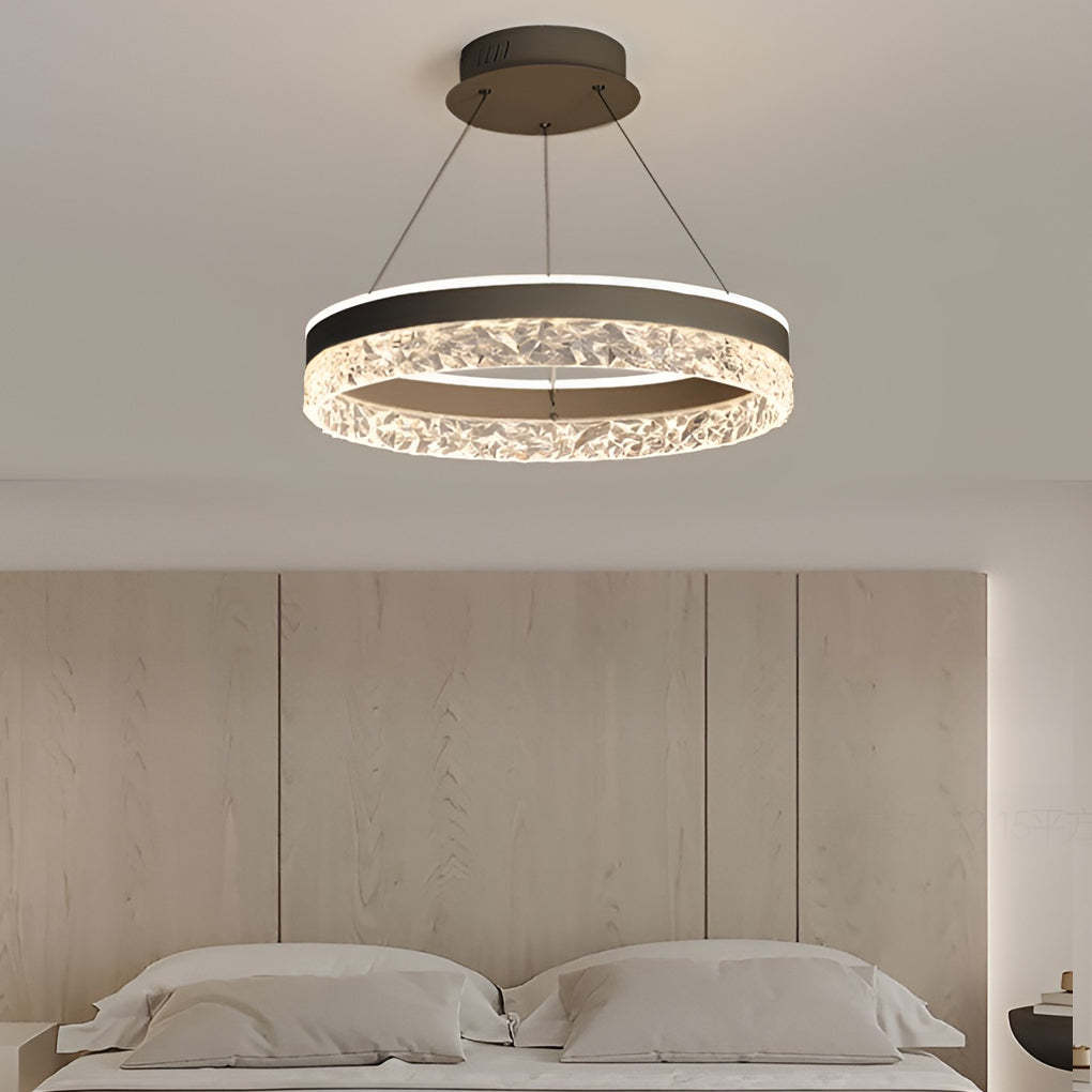 Circular Ring Dimmable LED Modern Island Chandelier