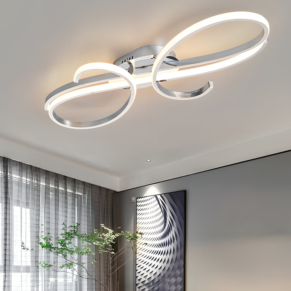 Musical Symbol Aluminum LED Ceiling Light