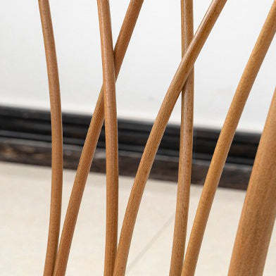 Vintage Crossover Wood Dining Chair