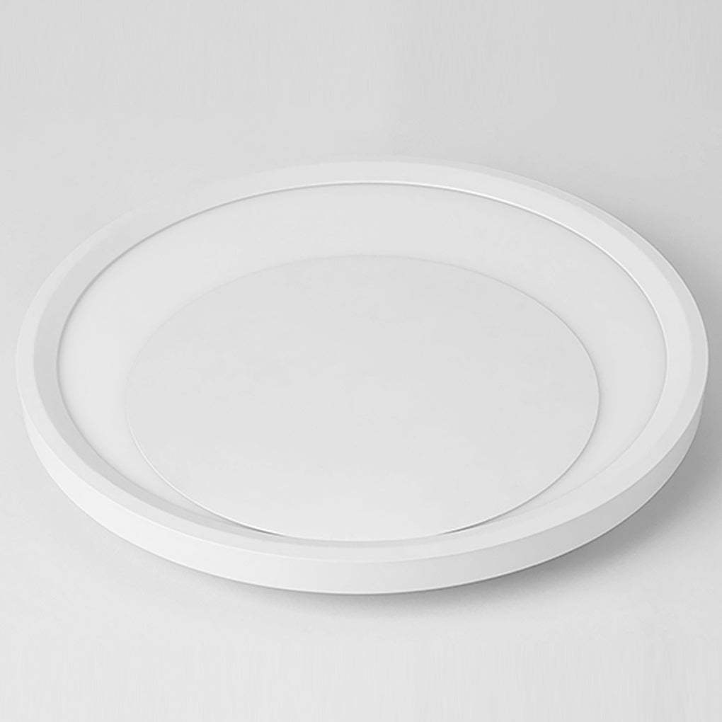 12"/16" Round White Modern LED Flush Mount Light