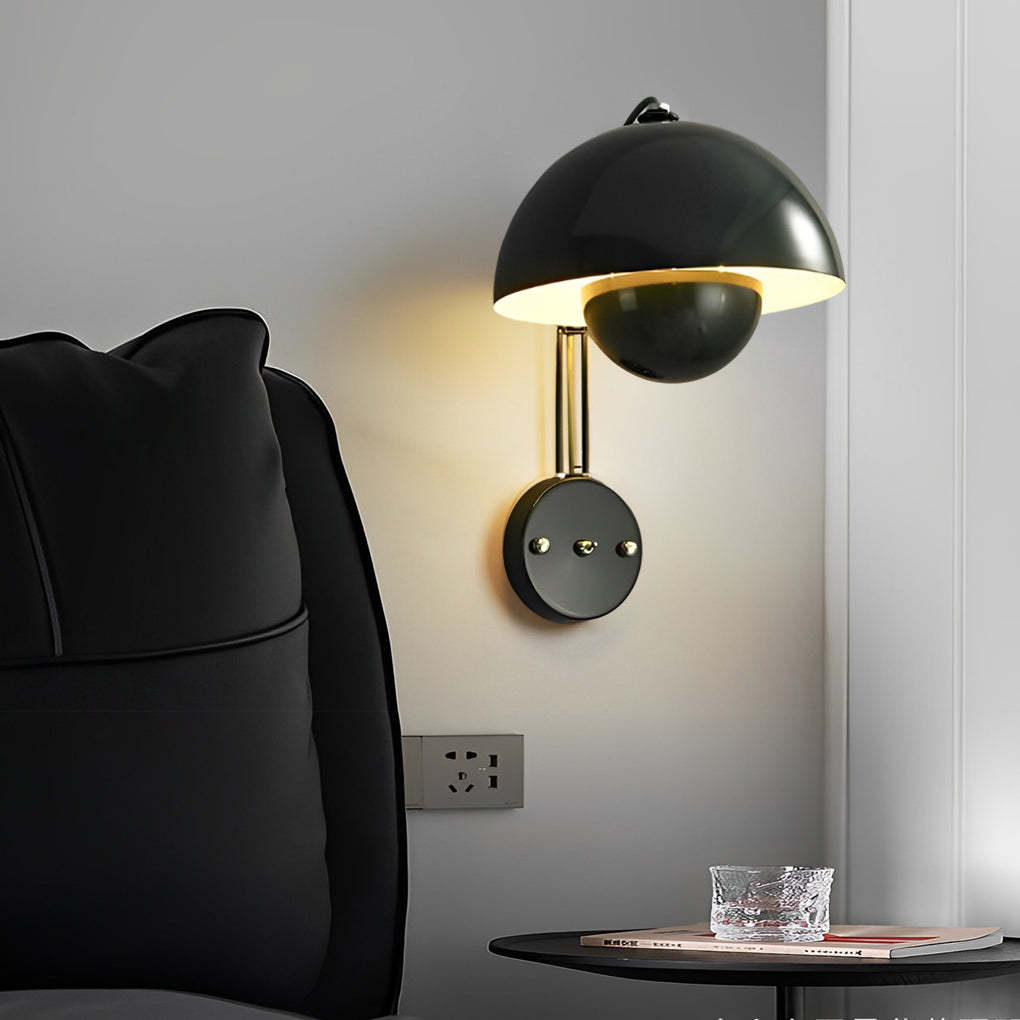 Circular Dimmable Nordic Round Wall Sconce