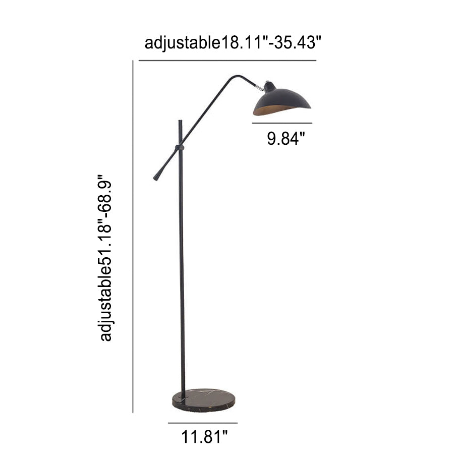 Modern Adjustable Floor Lamp — Gold / 220V-240V For UK/AU