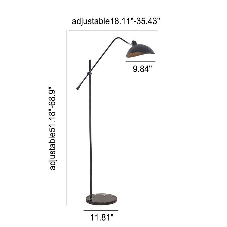 Modern Adjustable Floor Lamp — Gold / 220V-240V For UK/AU