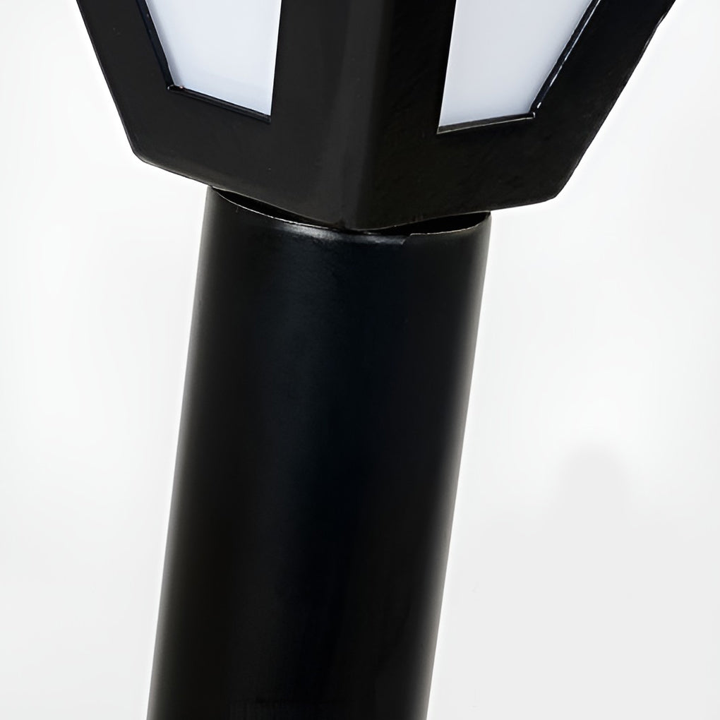 Outdoor Waterproof 2.6w LED Modern Solar Pathway Lights Post Lights-Lighom