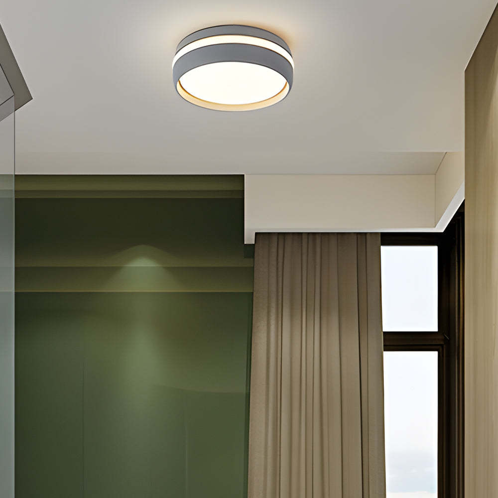 7.9" Round Acrylic LED Flush Mount Ceiling Light