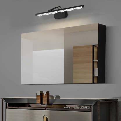 Crystal-Like Bathroom Vanity Light with Multi-Faceted Prismatic Acrylic Shade-Lighom