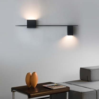 Creative Square Strip Three Step Dimming LED Nordic Wall Sconce Lighting-Lighom