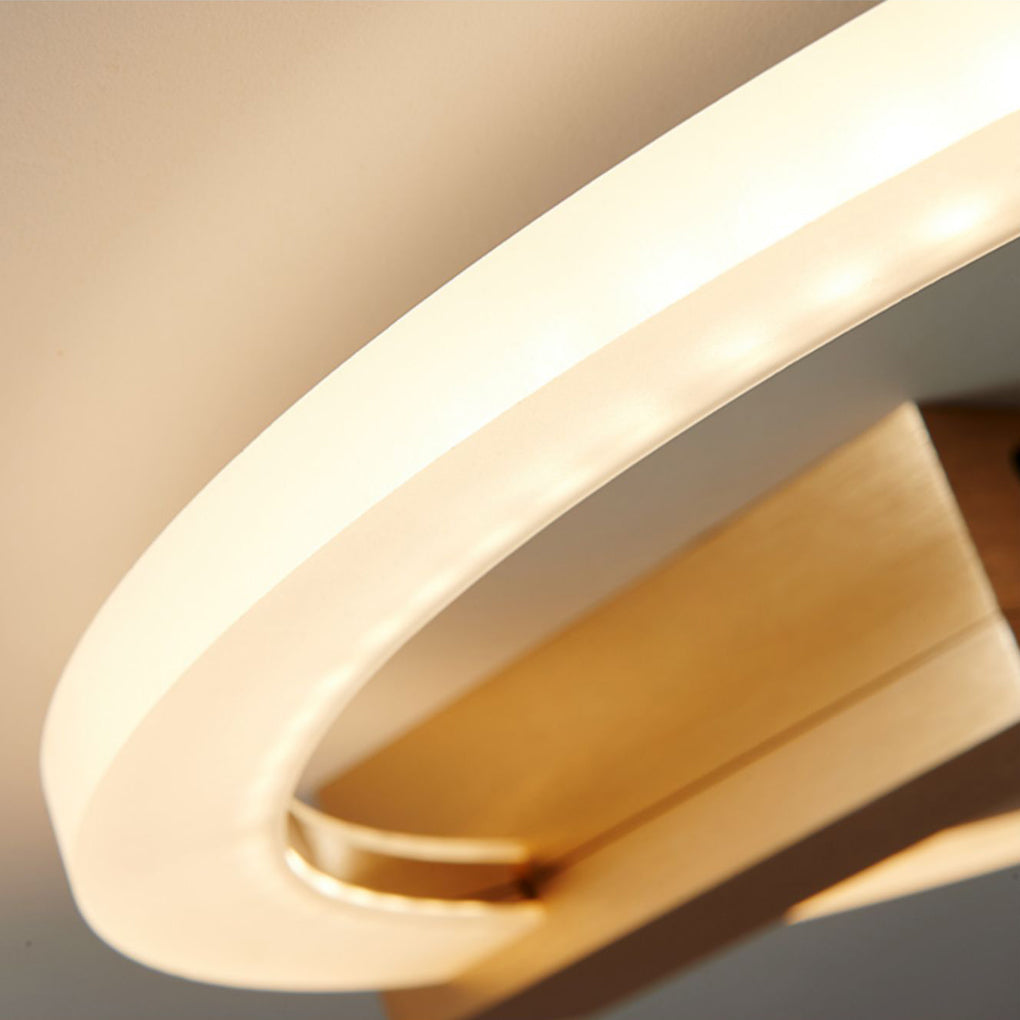 Circle Dimmable LED Modern Wall Sconce Lamp