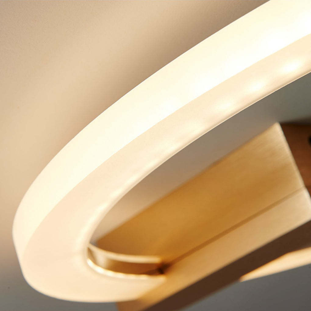 Circle Dimmable LED Modern Wall Sconce Lamp
