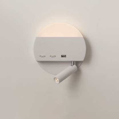 Minimalist Acrylic Aluminum LED Reading Sconce