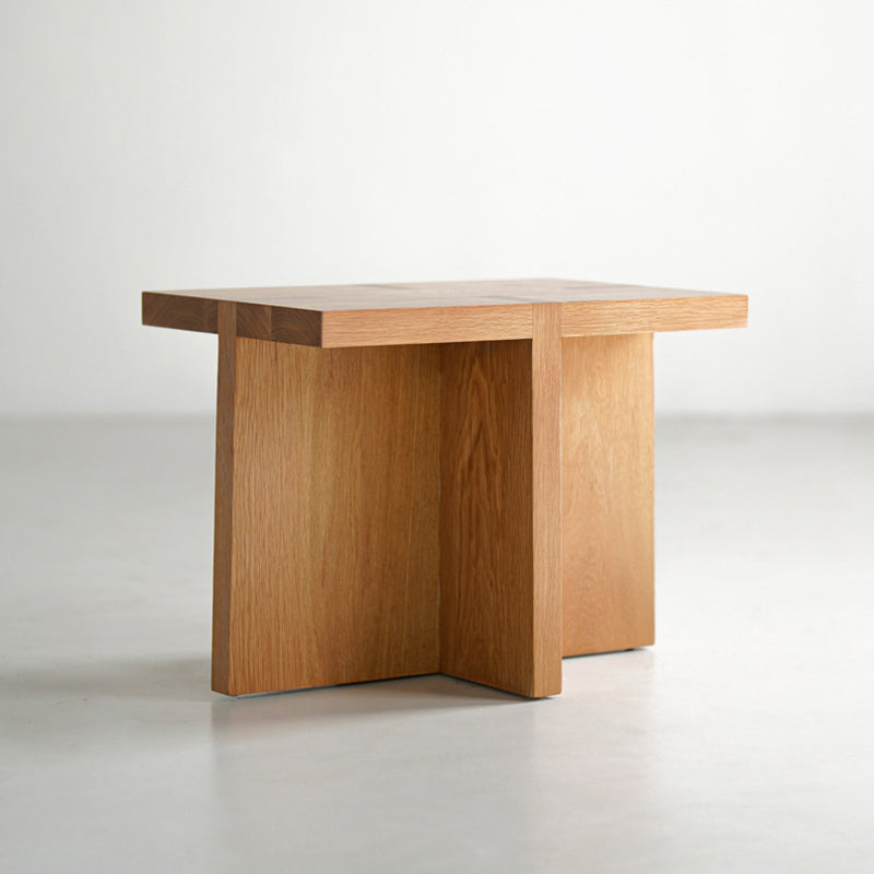 Japanese White Oak 3-Leg Side Table