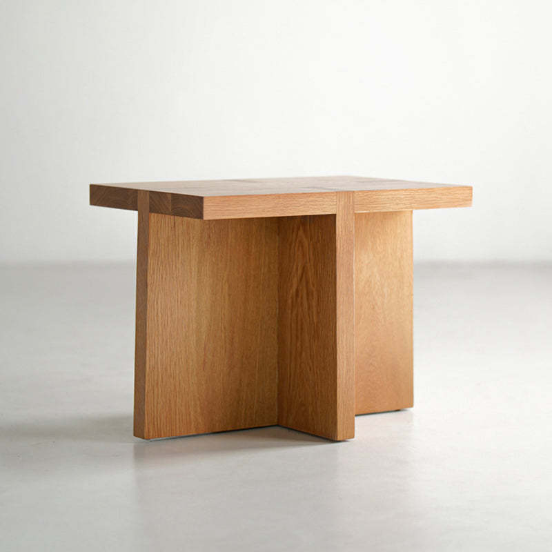 Japanese White Oak 3-Leg Side Table