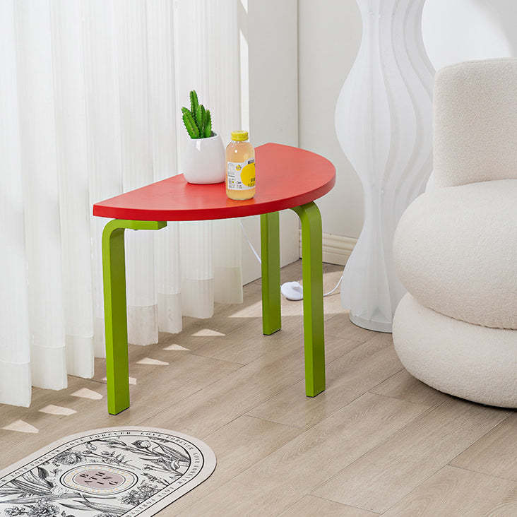 Half Round Solid Wood Coffee Table — Half Round