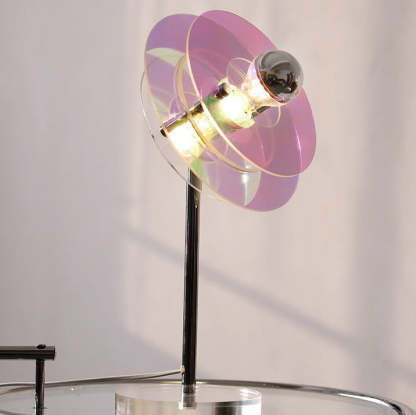 Modern Acrylic Saucer Table Lamp