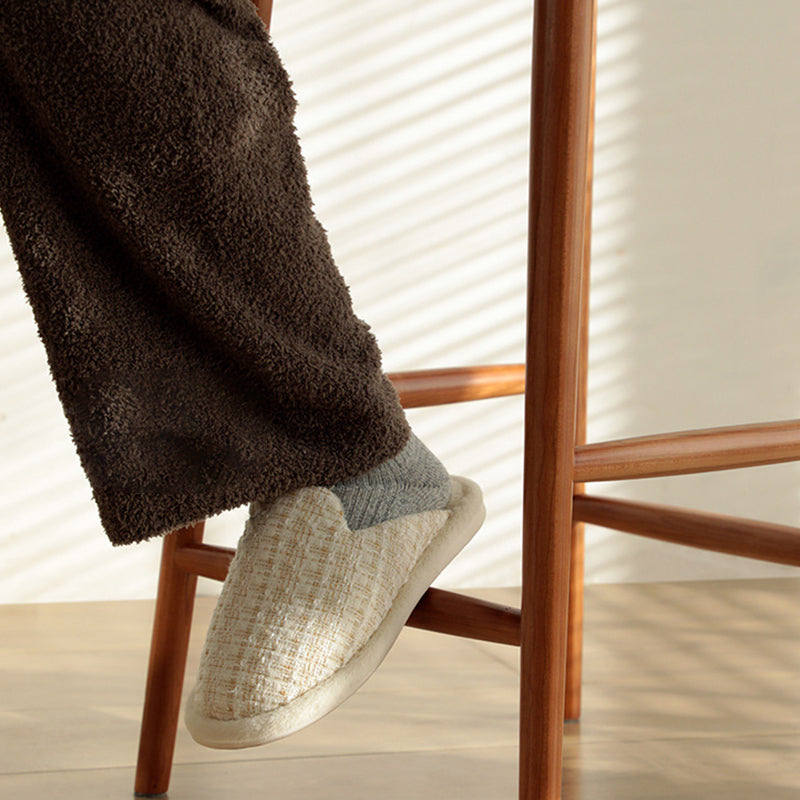 Nordic Square Wood Iron Bar Stool