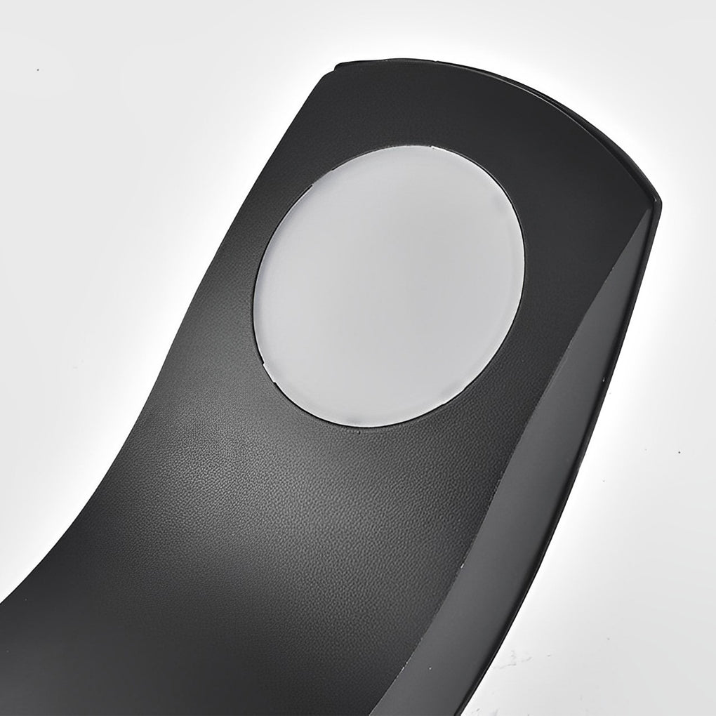 Waterproof IP65 COB LED Black Modern Outdoor Pathway Lights-Lighom