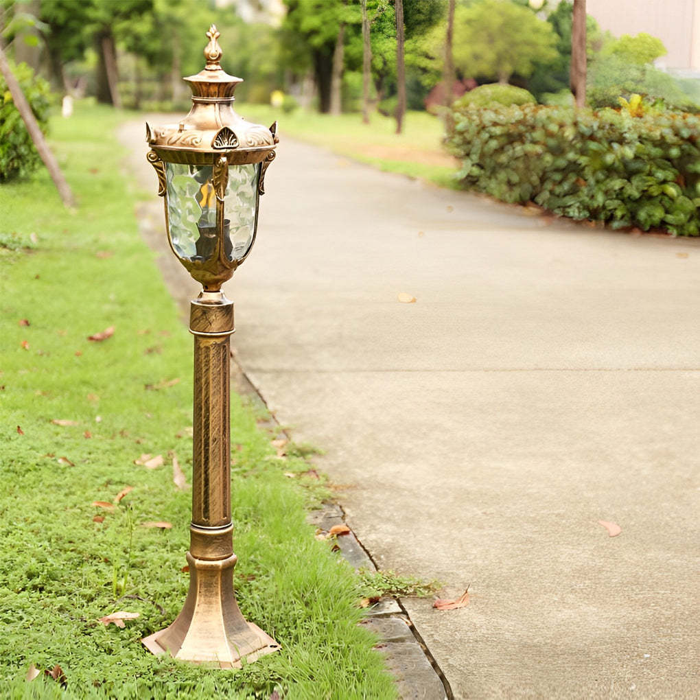 European-Style Waterproof Outdoor Lawn Lamp Elegant Pathway Lighting-Lighom